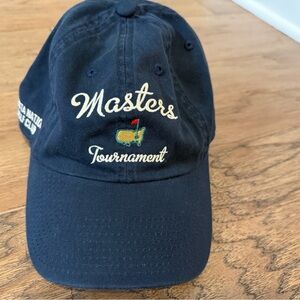 Masters Tournament Augusta National Golf Hat Navy Adjustable Est 1934
